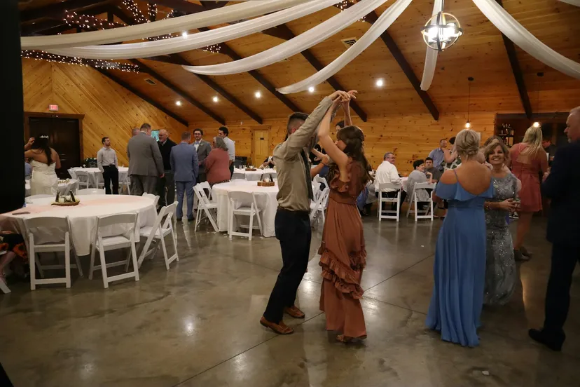 Pareja durante su recepción