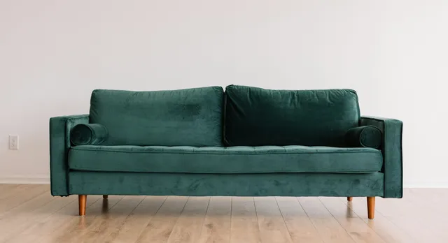 Mobiliario de lounge en un evento corporativo